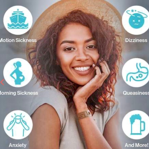 *SOLD* BLISSLETS Hope Duo Nausea & Anxiety Relief Bracelets - Picture 3 of 7